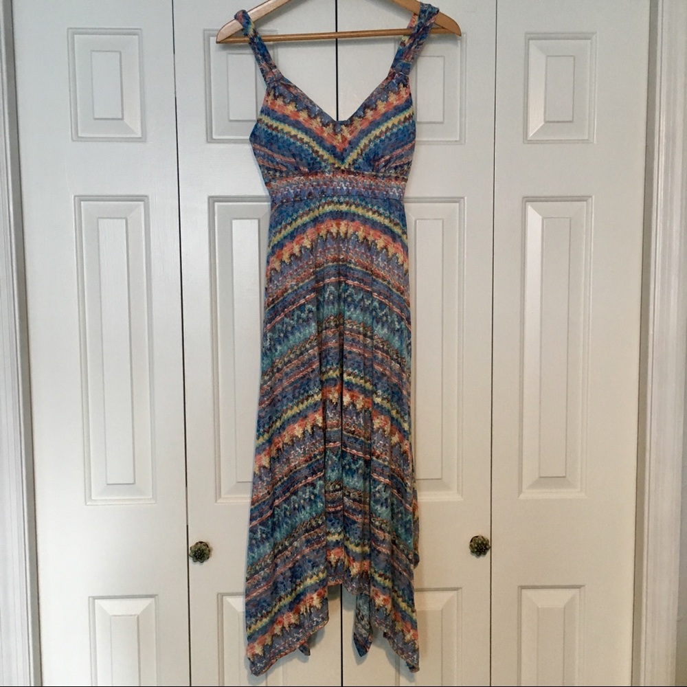 NWOT American Rag Asymmetrical Striped Dress